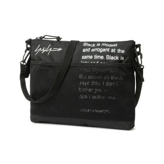 Yohji Yamamoto バッグ ブラック Y BODYBAG(S)(FREE SIZE Black): discord Yohji Yamamoto｜THE
