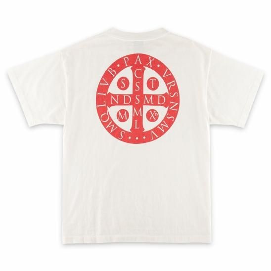 SAINT MXXXXXX(セントマイケル) 商品ページ - SS TEE RD CIRCLE / WHITE