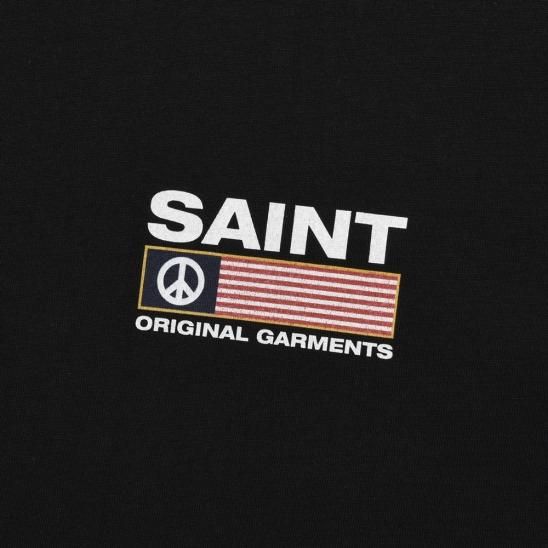 SAINTPAIN | SP PIECE LOGO T-SHIRTS / BLACK