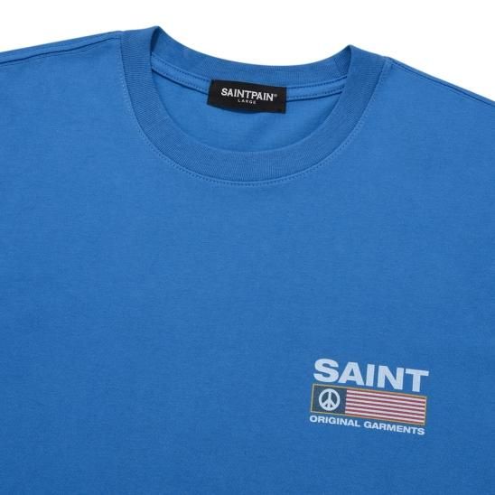 SAINTPAIN | SP PIECE LOGO T-SHIRTS / BLUE