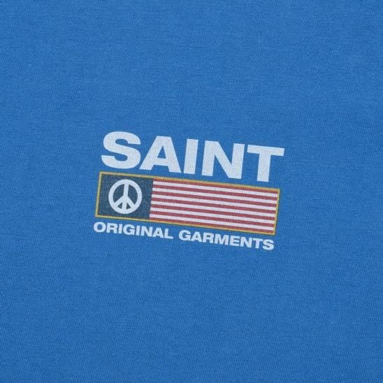 SAINTPAIN | SP PIECE LOGO T-SHIRTS / BLUE