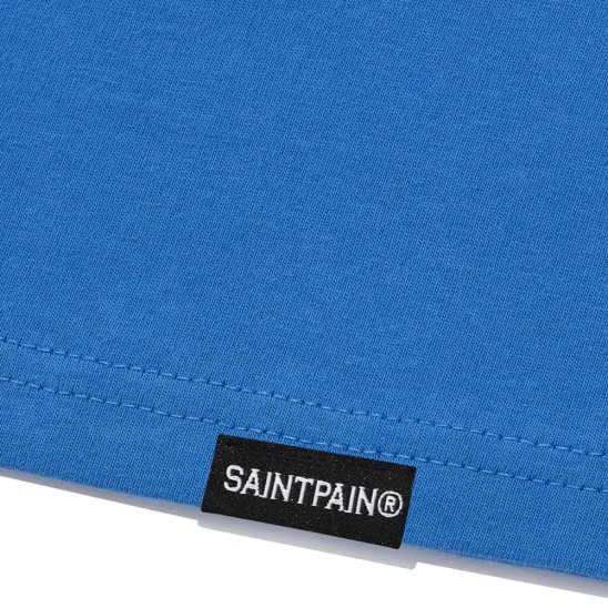 SAINTPAIN | SP PIECE LOGO T-SHIRTS / BLUE