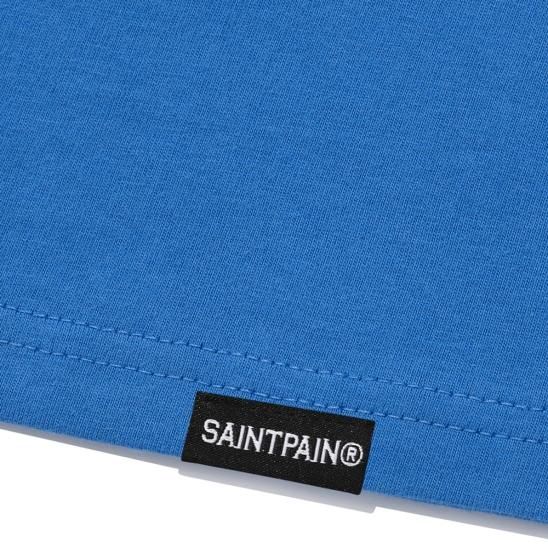 SAINTPAIN | SP PIECE LOGO T-SHIRTS / BLUE