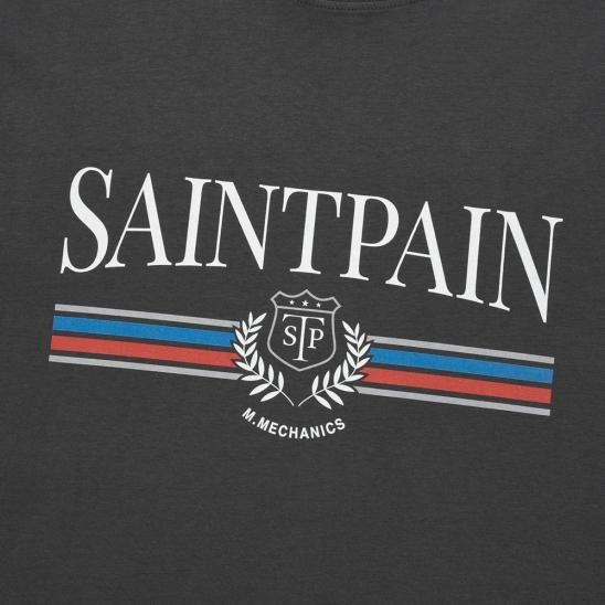 SAINTPAIN | SP CLASSIC LOGO T-SHIRTS / CHARCOAL