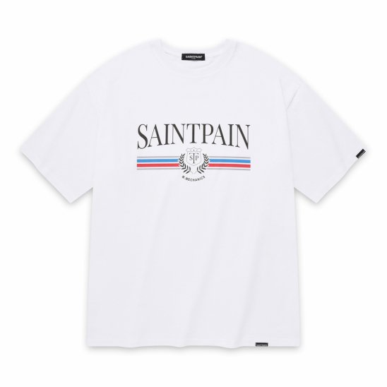 SAINTPAIN | SP CLASSIC LOGO T-SHIRTS / WHITE