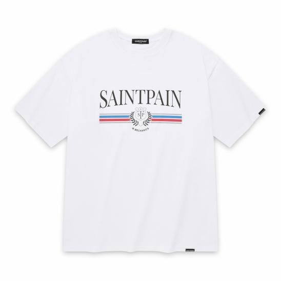 SAINTPAIN | SP CLASSIC LOGO T-SHIRTS / WHITE