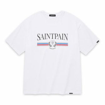 SAINTPAIN | SP CLASSIC LOGO T-SHIRTS / WHITE