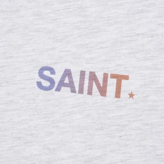 SAINTPAIN | SP G SAINT LOGO T-SHIRTS / ASH MELANGE