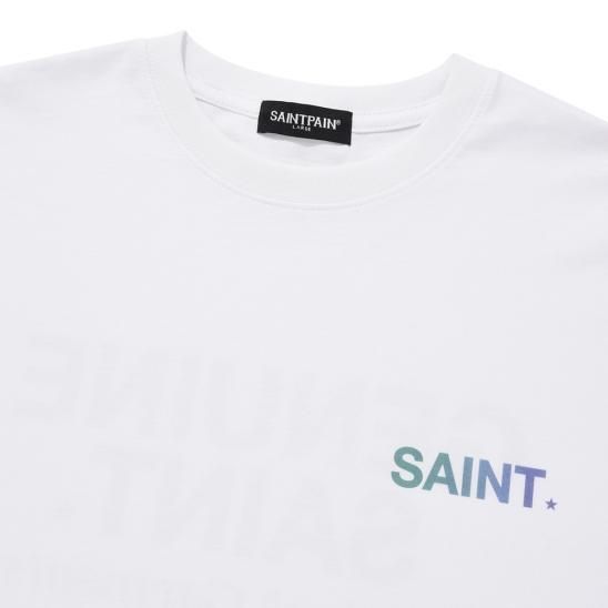 SAINTPAIN | SP G SAINT LOGO T-SHIRTS / WHITE