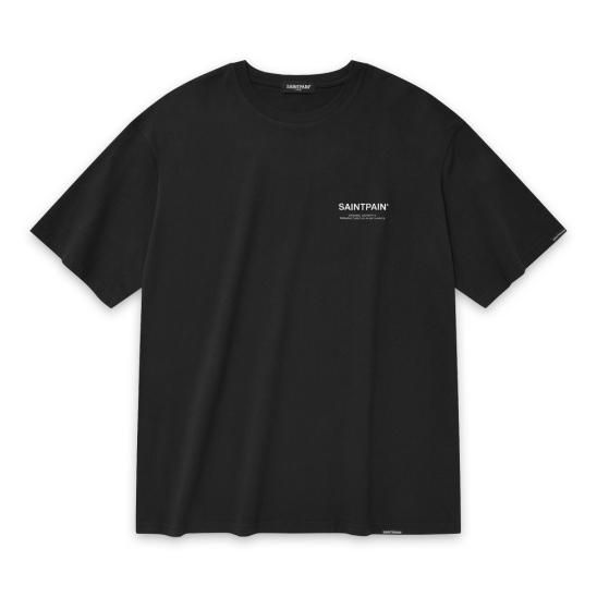 SAINTPAIN | SP VARIATION LOGO T-SHIRTS / BLACK