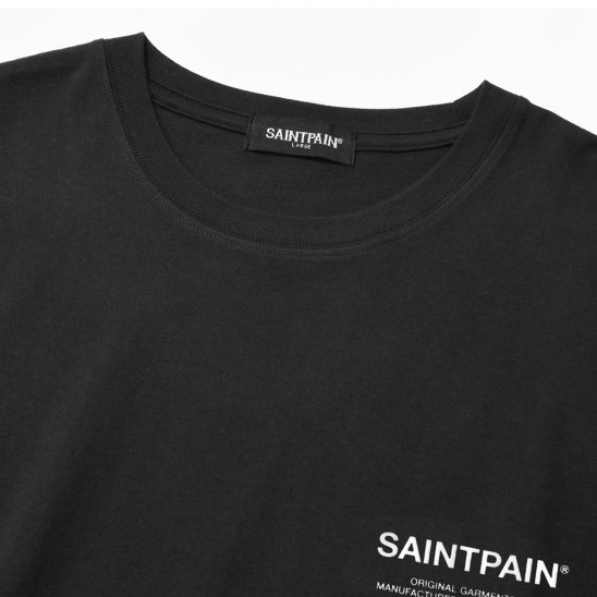 SAINTPAIN | SP VARIATION LOGO T-SHIRTS / BLACK
