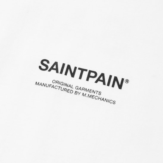 SAINTPAIN | SP VARIATION LOGO T-SHIRTS / WHITE