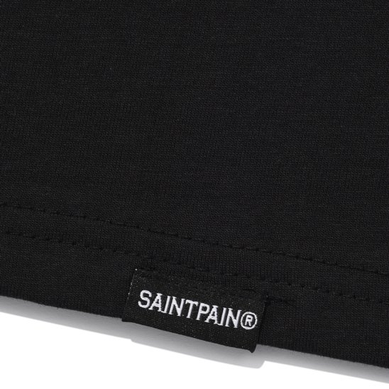 SAINTPAIN | SP SAINT FLAG T-SHIRTS / BLACK