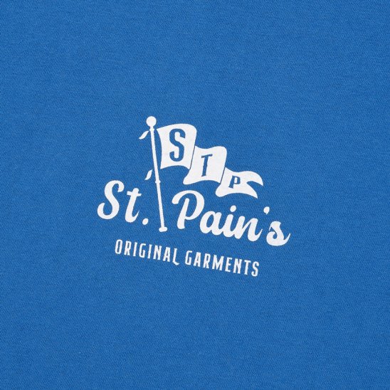 SAINTPAIN | SP SAINT FLAG T-SHIRTS / BLUE