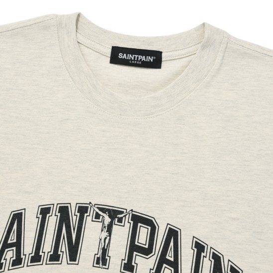 SAINTPAIN | SP OUR LORD ARCH LOGO T-SHIRTS / WHITE