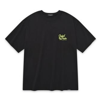 SAINTPAIN | SP SAINT PALM TREE T-SHIRTS / BLACK