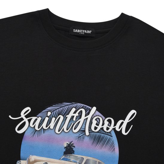 SAINTPAIN | SP OLD CAR T-SHIRTS / BLACK