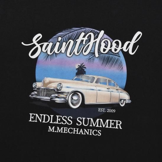 SAINTPAIN | SP OLD CAR T-SHIRTS / BLACK