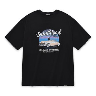 SAINTPAIN | SP OLD CAR T-SHIRTS / BLACK