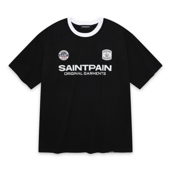 SAINTPAIN | SP SAINT CLUB T-SHIRTS / BLACK