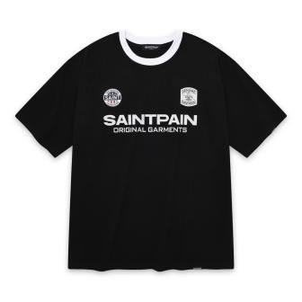 SAINTPAIN | SP SAINT CLUB T-SHIRTS / BLACK