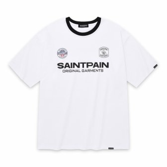 SAINTPAIN | SP SAINT CLUB T-SHIRTS / WHITE