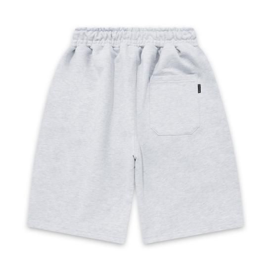 SAINTPAIN | SP PEACE CLUB SWEAT SHORTS / ASH MELANGE