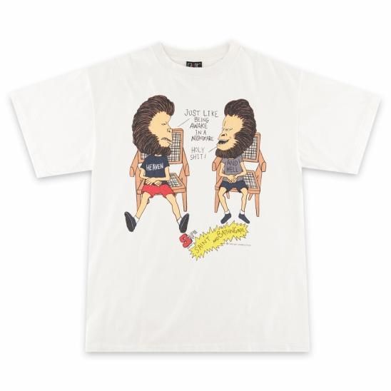 SAINT MXXXXXX | AP SS TEE HVN & HELL / WHITE