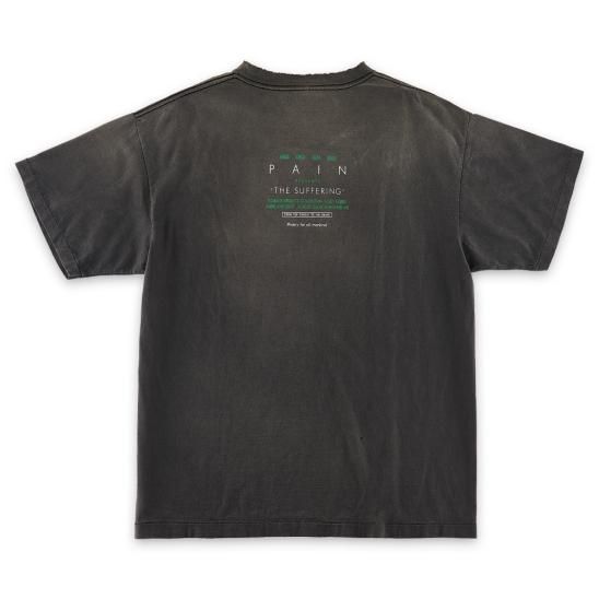 SAINT MXXXXXX(セントマイケル) 商品ページ - SS TEE PAIN / BLACK SAINT MXXXXXX(セントマイケル) 商品ページ - SS TEE PAIN / BLACK