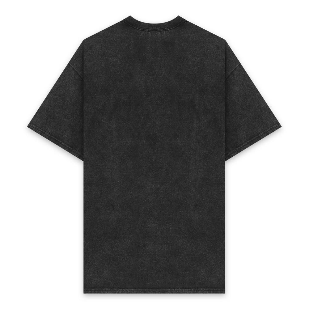 A GOOD BAD INFLUENCE | PAIN&SORROW WASHED T-SHIRT / BLACK