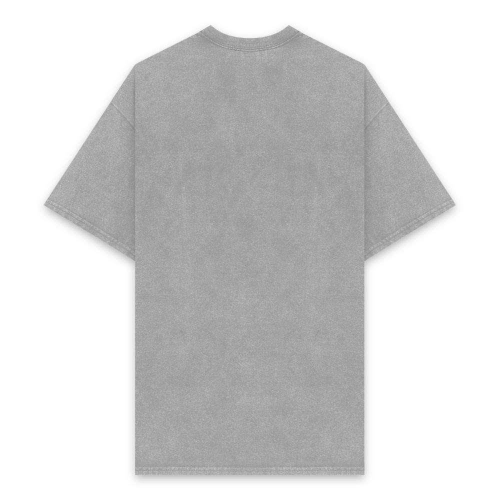 A GOOD BAD INFLUENCE | PAIN&SORROW WASHED T-SHIRT / GREY