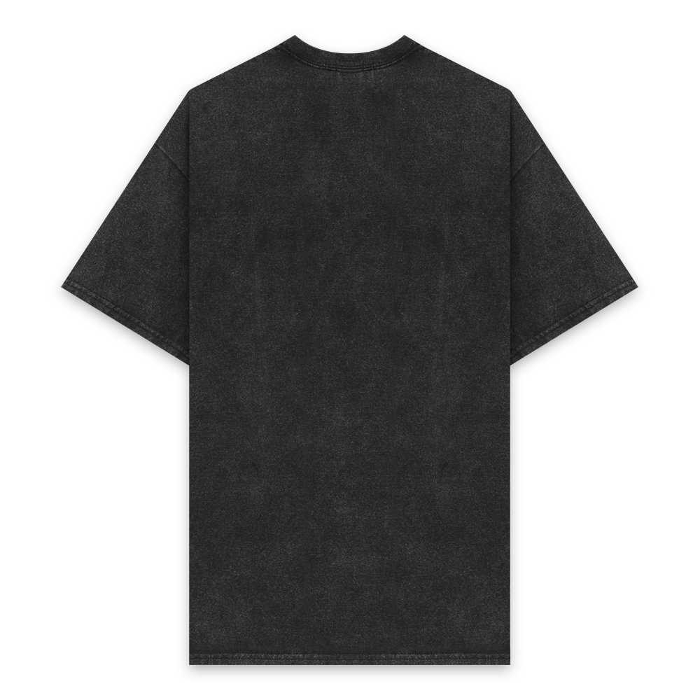 A GOOD BAD INFLUENCE | SICK&TIRED WASHED T-SHIRT / BLACK