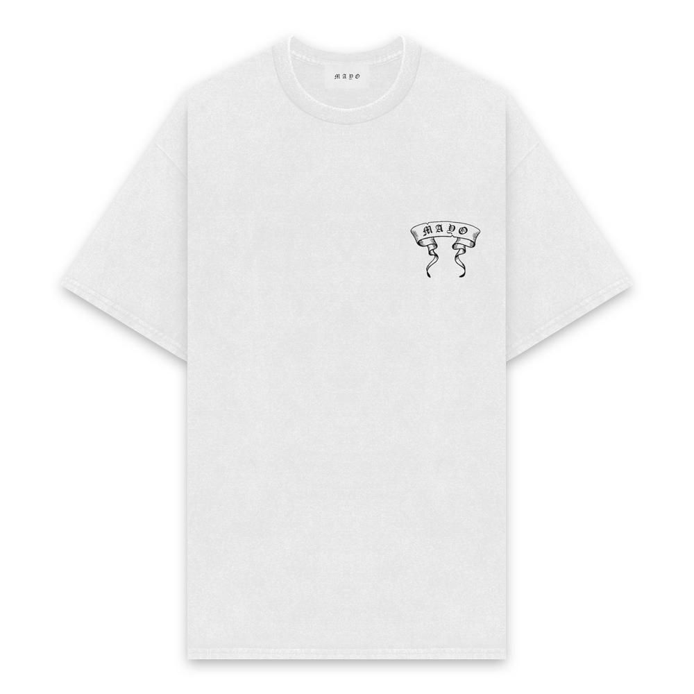 MAYO | LIMITED 002 SHORT SLEEVE TEE / WHITE