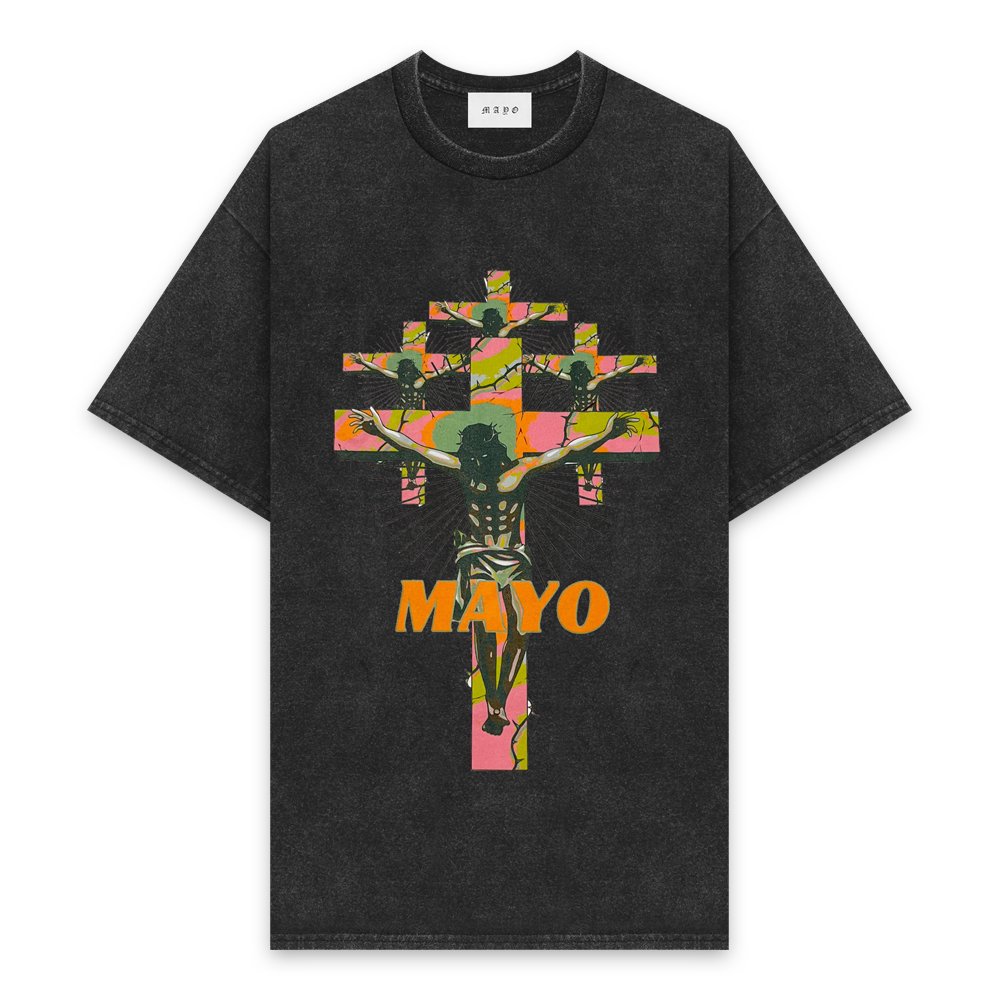 MAYO | LIMITED 004 SHORT SLEEVE TEE / FADE BLACK