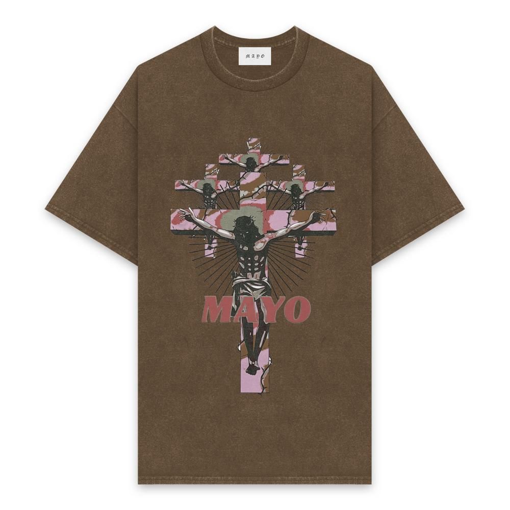 MAYO | LIMITED 004 SHORT SLEEVE TEE / FADE OLIVE