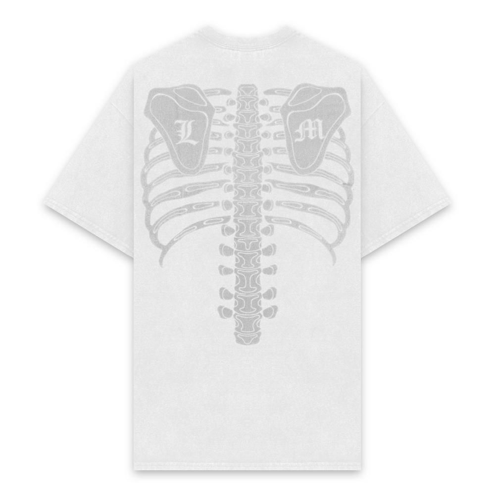 MAYO | LP BONE SHORT SLEEVE TEE / WHITE