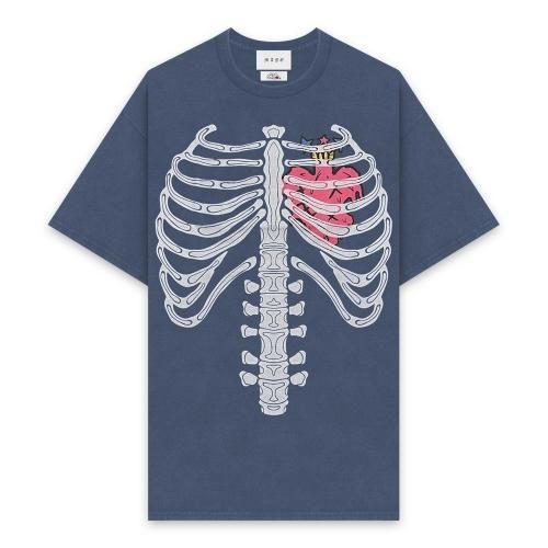 MAYO | LP BONE SHORT SLEEVE TEE / INDIGO BLUE