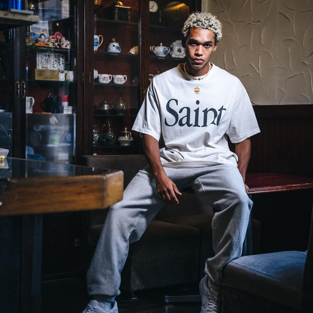 SAINT MXXXXXX | SS TEE HEART SAINT / WHITE