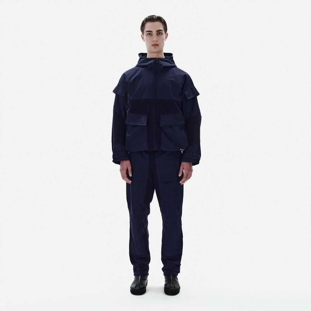 D-VEC X ALMOSTBLACK | WINDSTOPPER BY GORE-TEX LABS 2L POLARTEC JACKET / BLACK