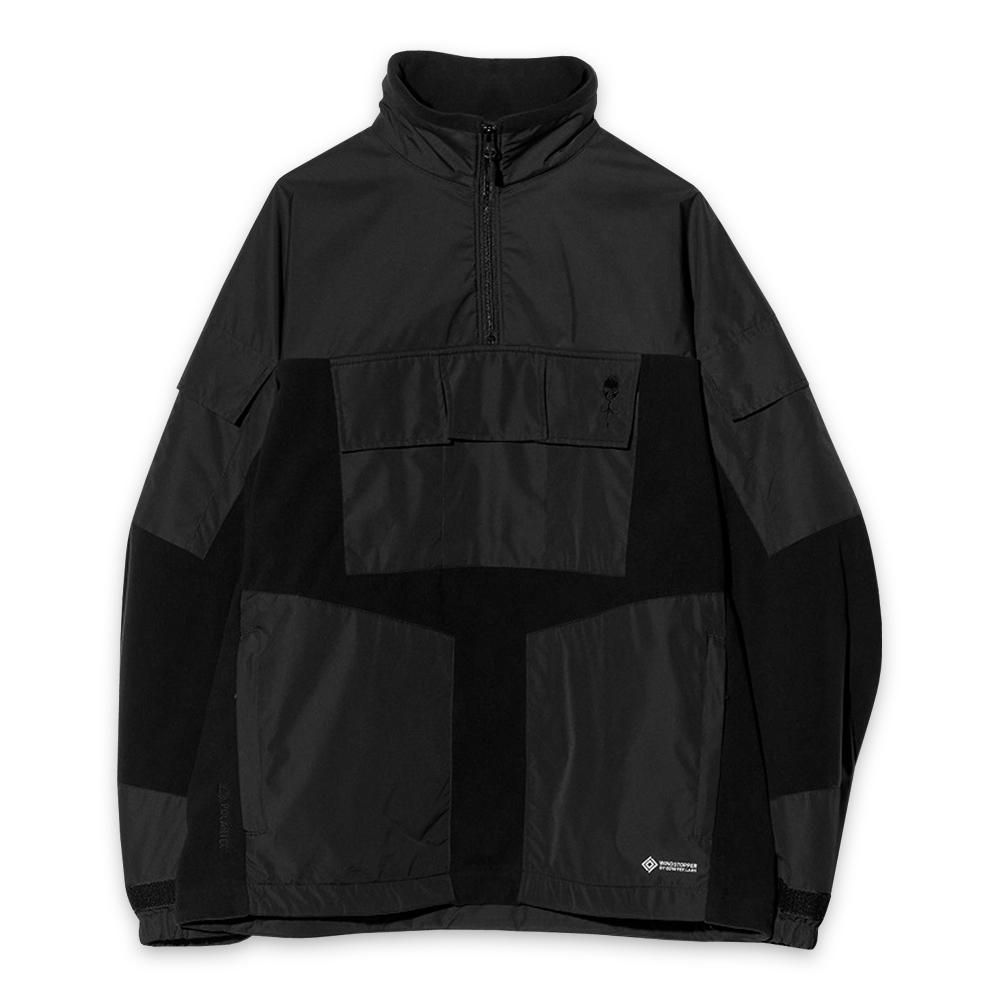 D-VEC X ALMOSTBLACK | WINDSTOPPER BY GORE-TEX LABS 2L POLARTEC OUTER / BLACK