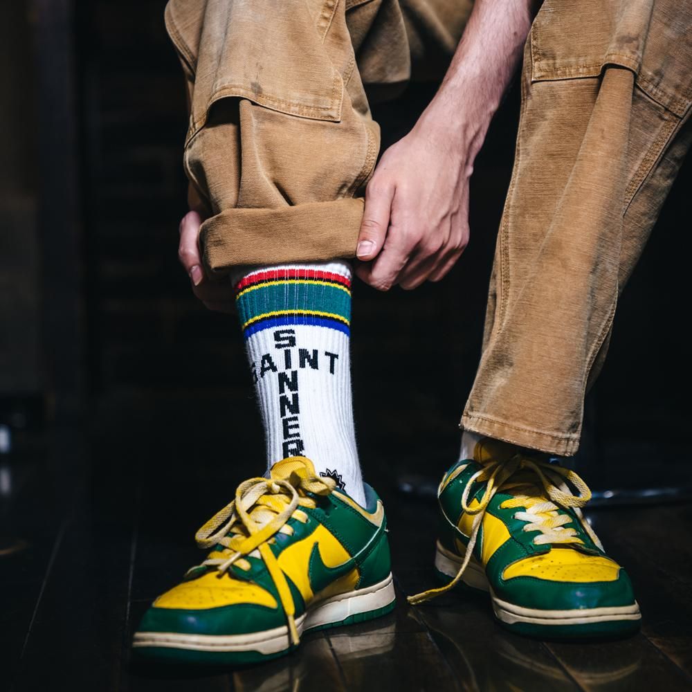 SAINT MXXXXXX | SOCKS USA / WHITE