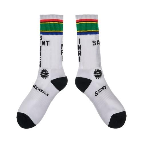 SAINT MXXXXXX | SOCKS SOUTH AFRICA / WHITE