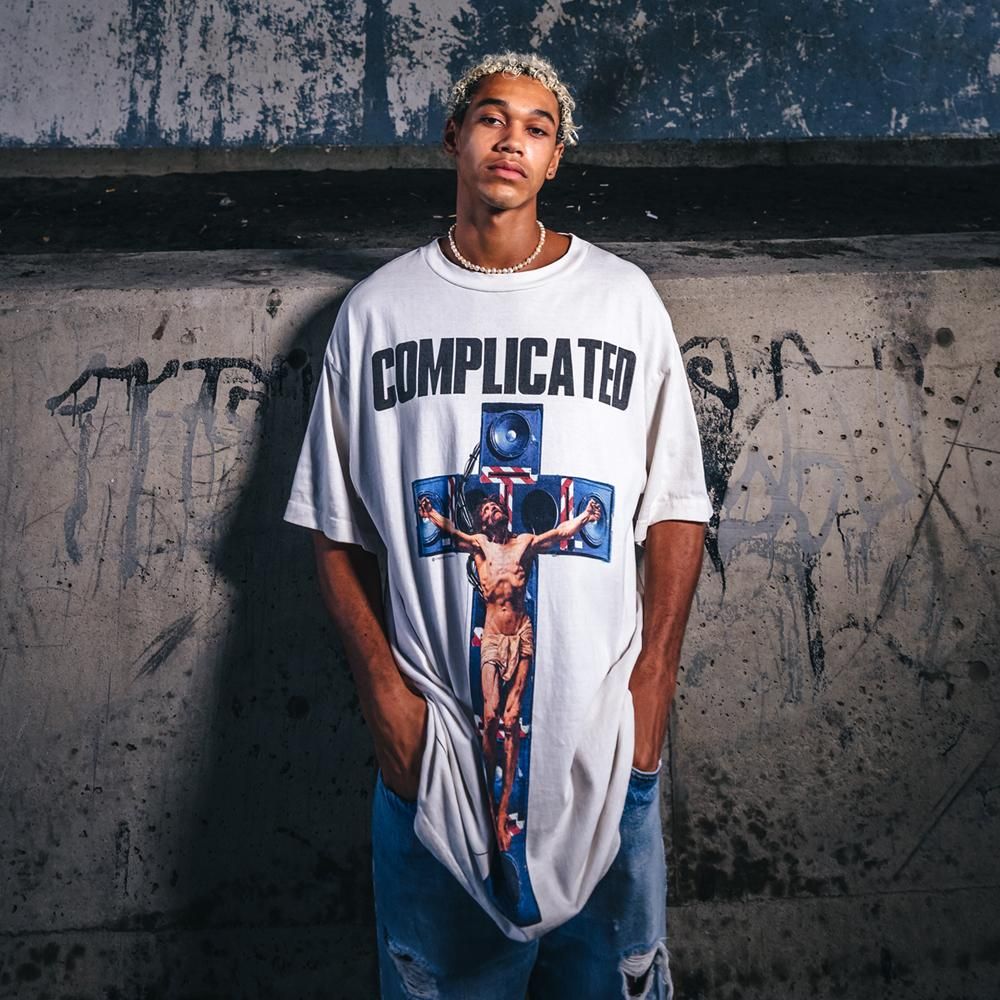 SAINT MXXXXXX | KK SS TEE COMPLICATED / WHITE