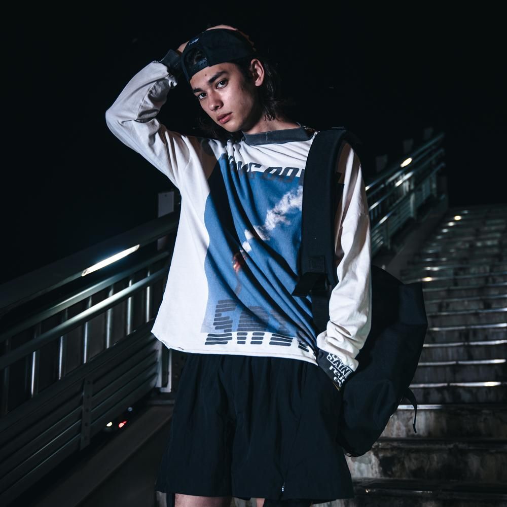 SAINT MICHAEL LS TEE MOTO セントマイケル ロンT(SAINT SAINT MICHAEL LS TEE MOTO セントマイケル ロンT(SAINT