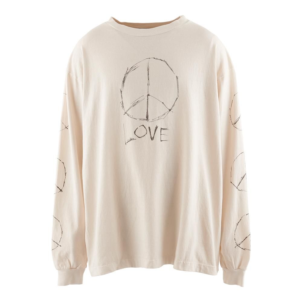 SAINT MXXXXXX | LS TEE LOVE / WHITE