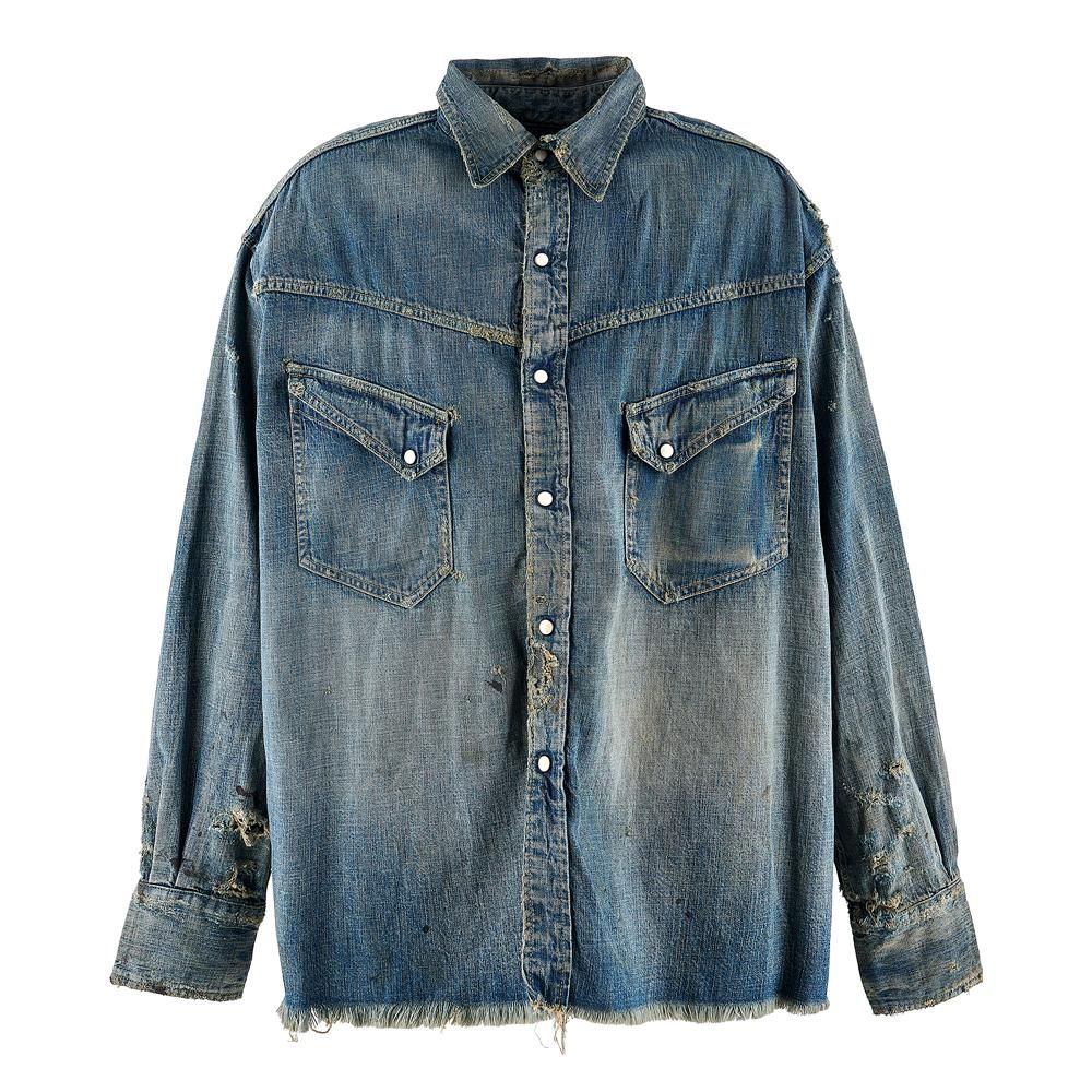 SAINT MXXXXXX(セントマイケル) 商品ページ - DENIM SHIRT DENIM SAINT MXXXXXX(セントマイケル) 商品ページ - DENIM SHIRT DENIM