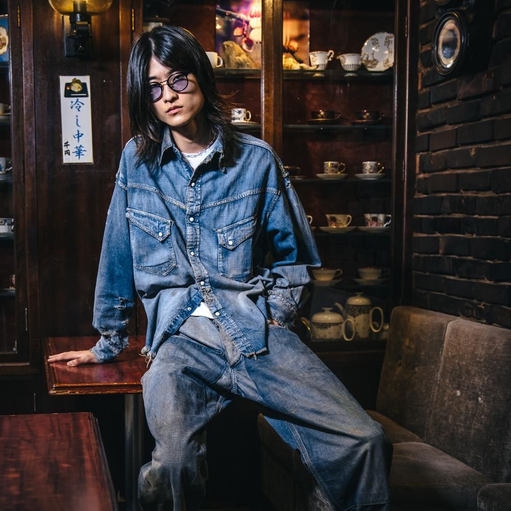 SAINT MXXXXXX(セントマイケル) 商品ページ - DENIM SHIRT DENIM SAINT MXXXXXX(セントマイケル) 商品ページ - DENIM SHIRT DENIM