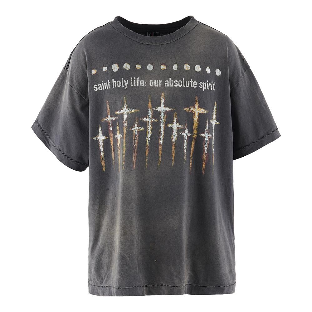 SAINT MXXXXXX(セントマイケル) 商品ページ - FS SS TEE GOD / BLACK SAINT MXXXXXX(セントマイケル) 商品ページ - FS SS TEE GOD / BLACK