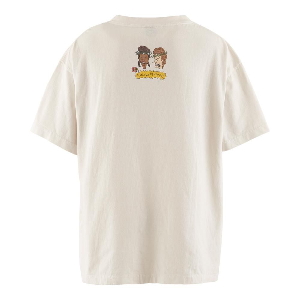 SAINT MXXXXXX | DT SS TEE HLY&VIRTS / WHITE