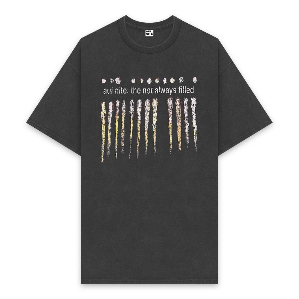 AUI NITE | THE NOT ALWAYS FILLED TEE / BLACK